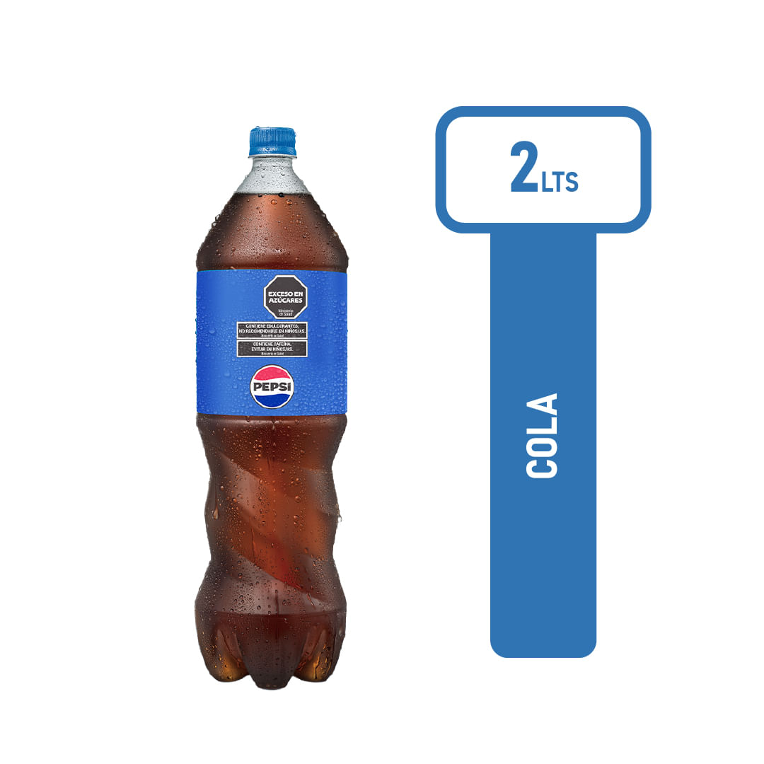 Gaseosa Cola Regular Pepsi 2 Lt.