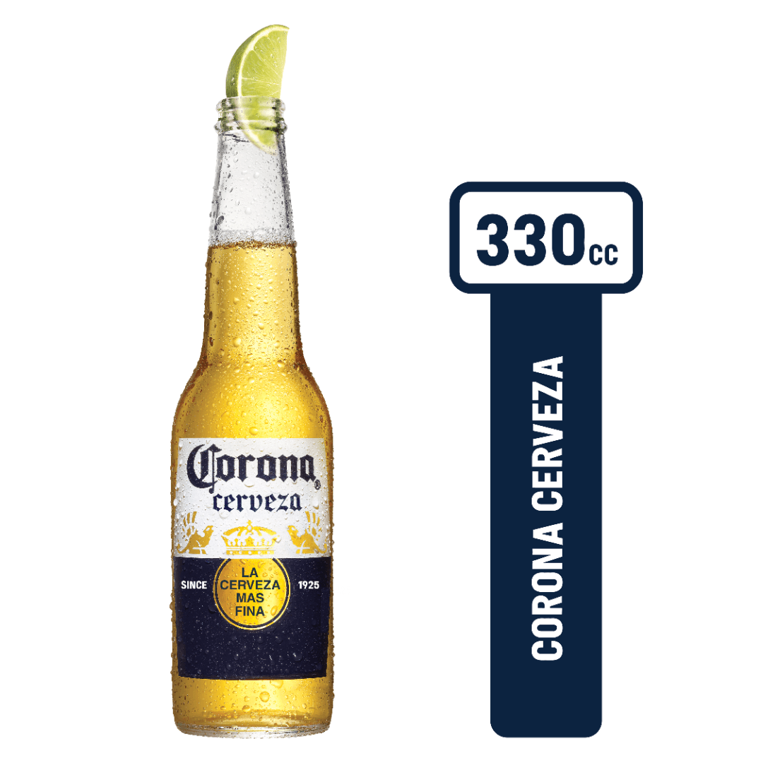 Cerveza Corona Botella No Retornable 330 Ml.