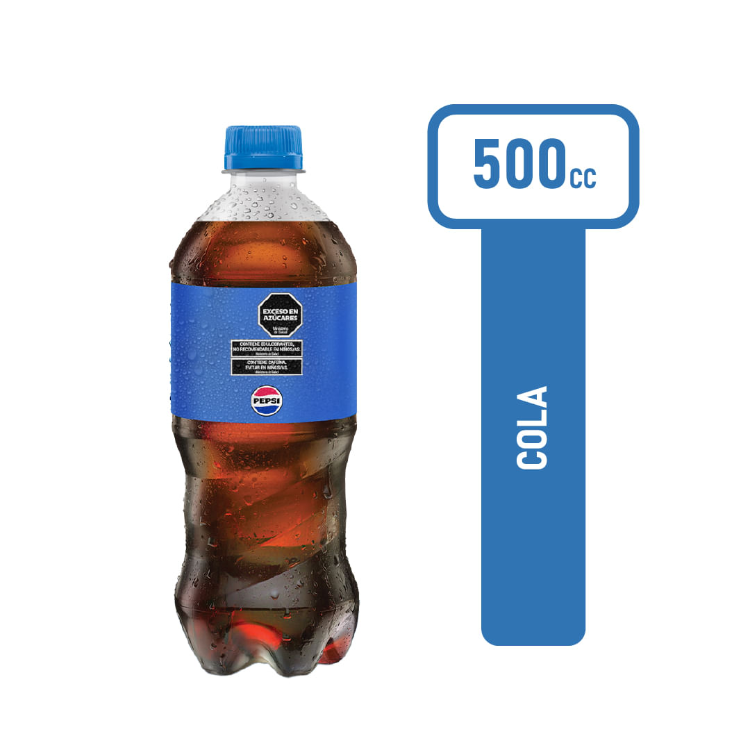Gaseosa Regular Pepsi 500 Ml.