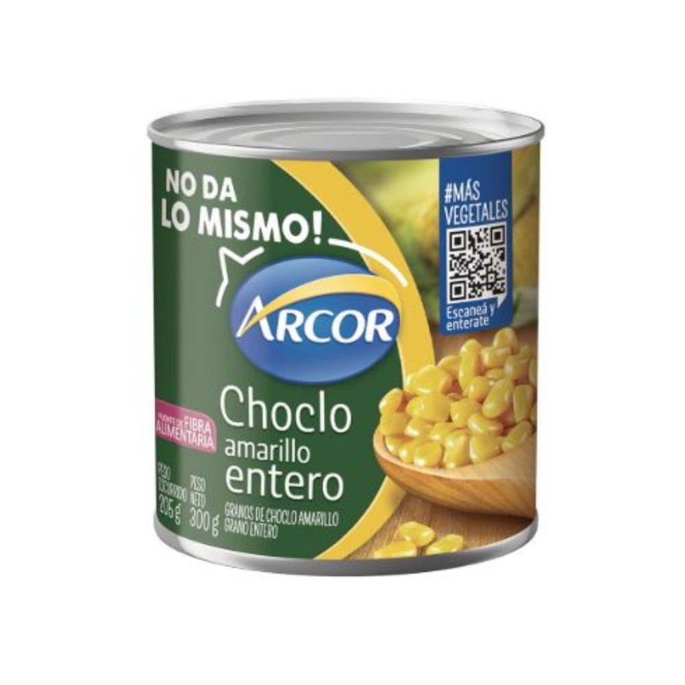 Choclo Entero Arcor 300 Gr.