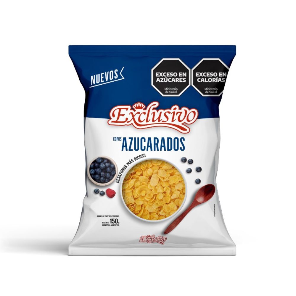 Copos De Maiz Azucar Exclusivo 150 Gr.