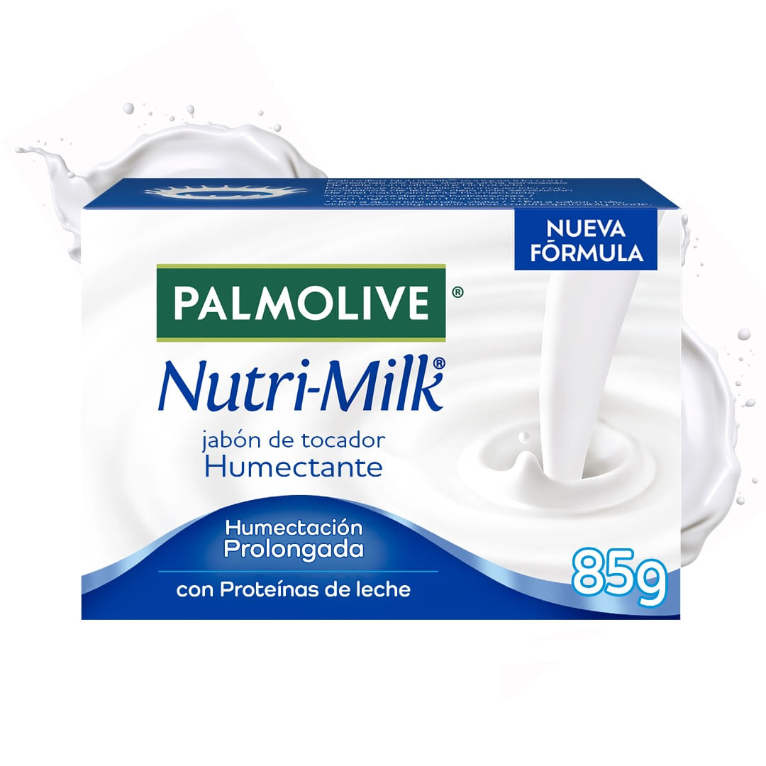 Jabon De Tocador Palmolive Nutri Milk Hidratacion Prolongada 85 Gr.