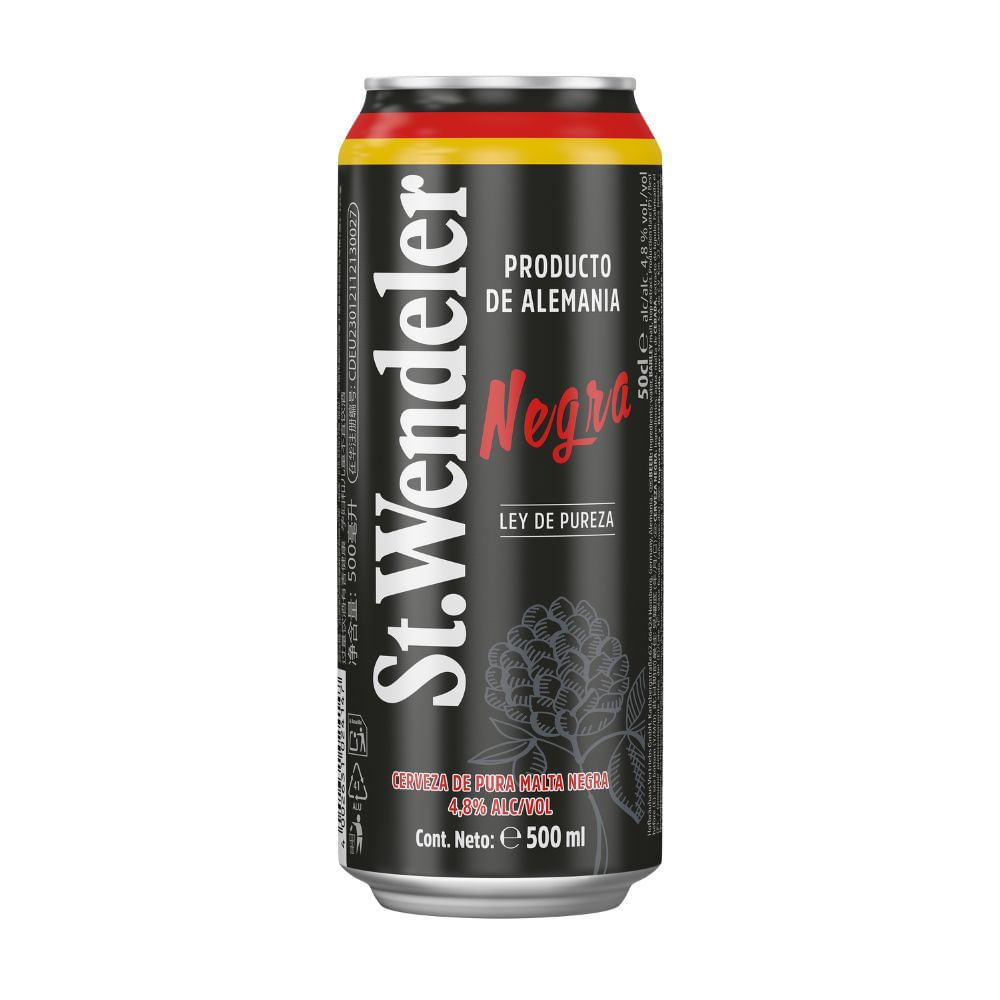 Cerveza Negra St. Wendeler 500 Ml.