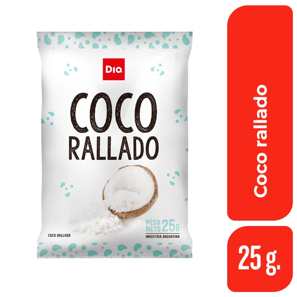 Coco Rallado Dia 25 Gr.