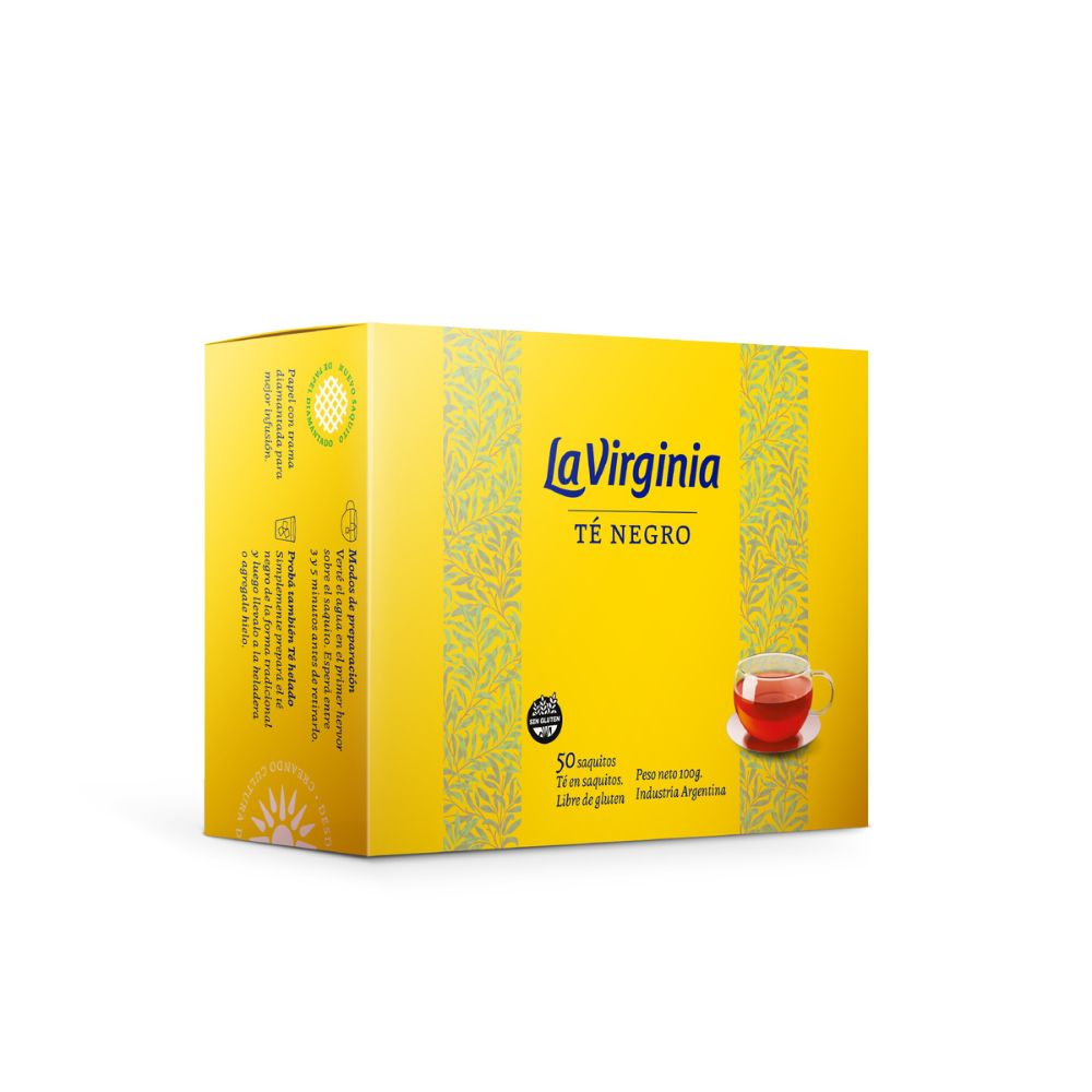 Té Común La Virginia Saquitos 50 Ud.