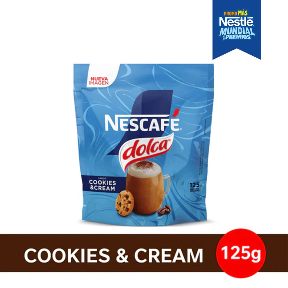 Nescafe Dolca Cookies & Cream X 125 Gr.