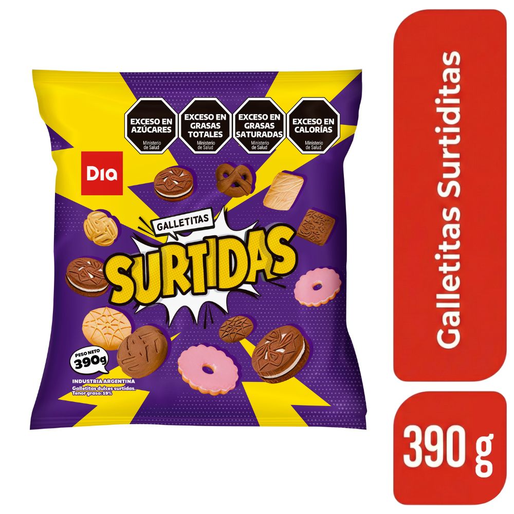 Galletitas Surtidas 390 Gr.