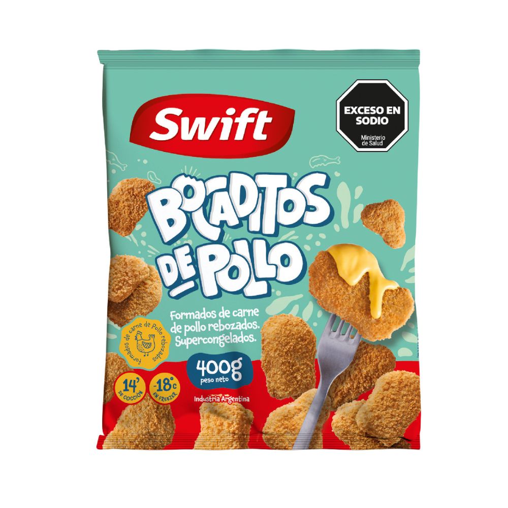 Bocaditos de Pollo  Swift 380 Gr.