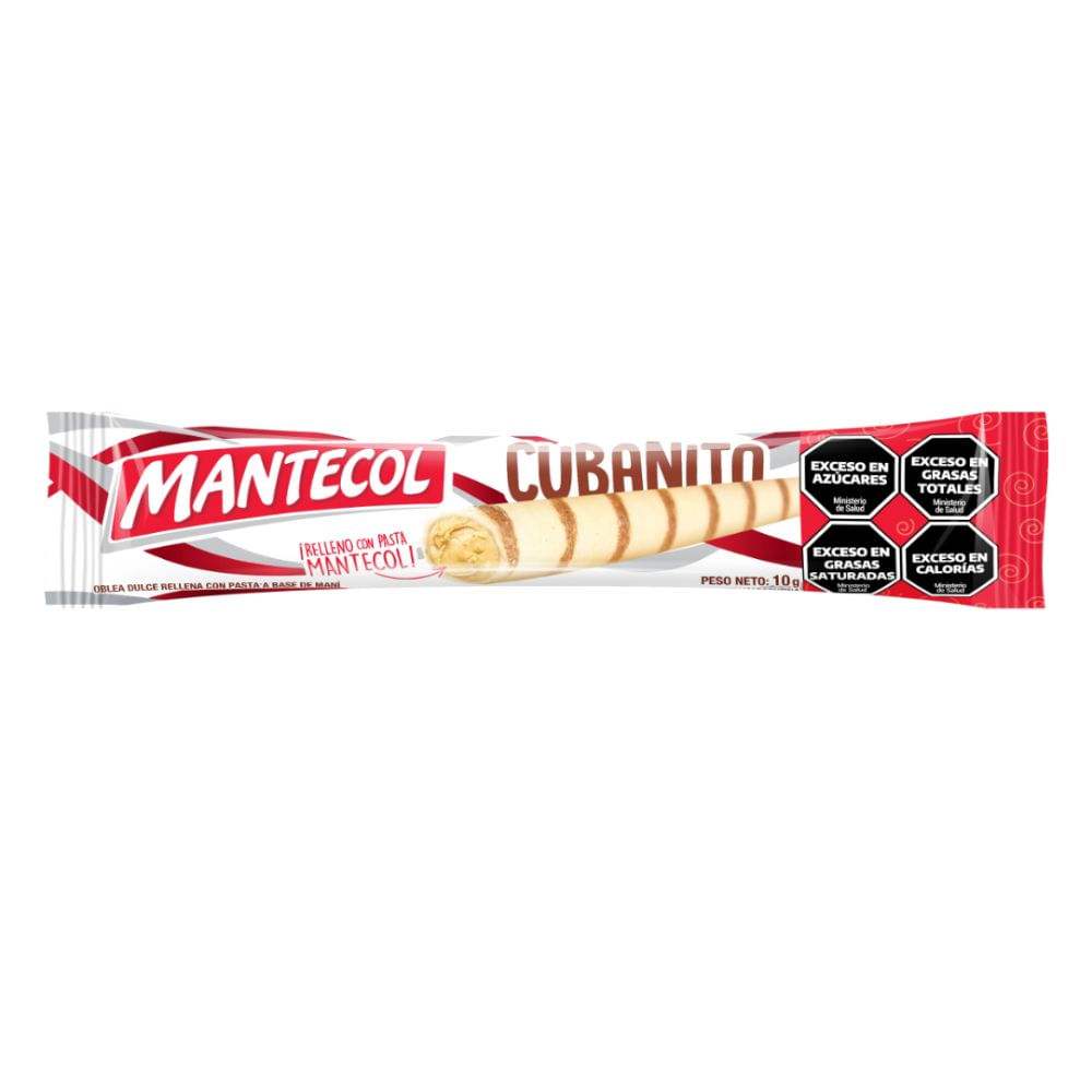 Cubanito Relleno Mantecol 10 Gr.