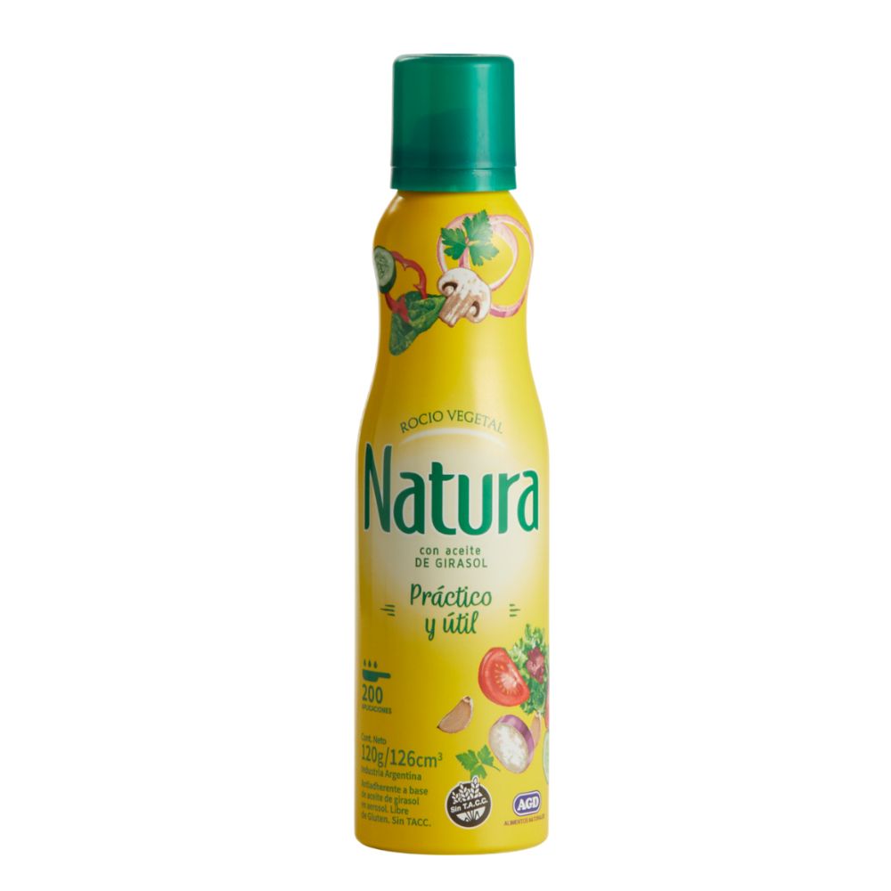 Aceite Rocio Vegetal Natura 120 Gr.