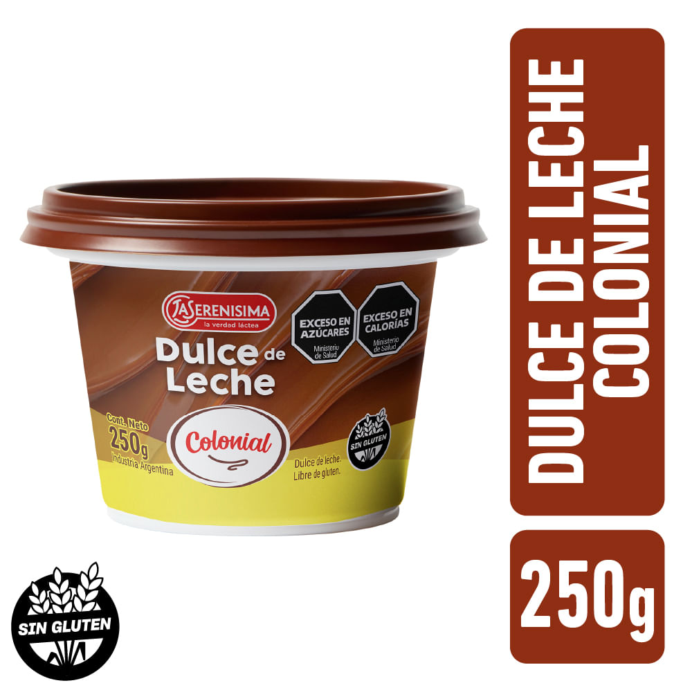 Dulce de Leche La Serenisima Colonial 250 Gr.
