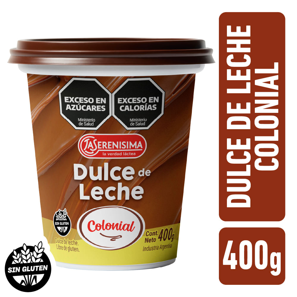 Dulce de Leche La Serenisima Colonial 400 Gr.