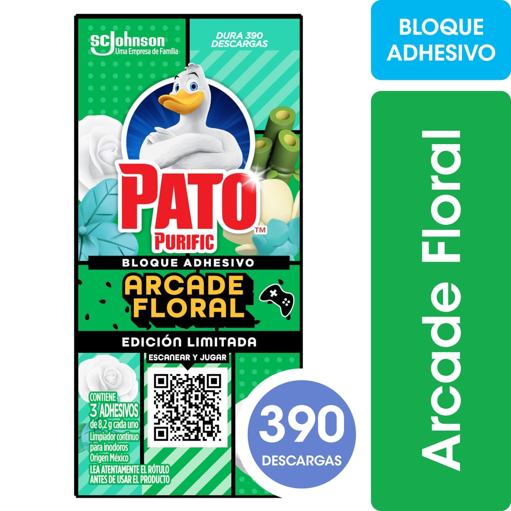 Bloque Adhesivo Pato Arcade Floral 24.6 Gr.