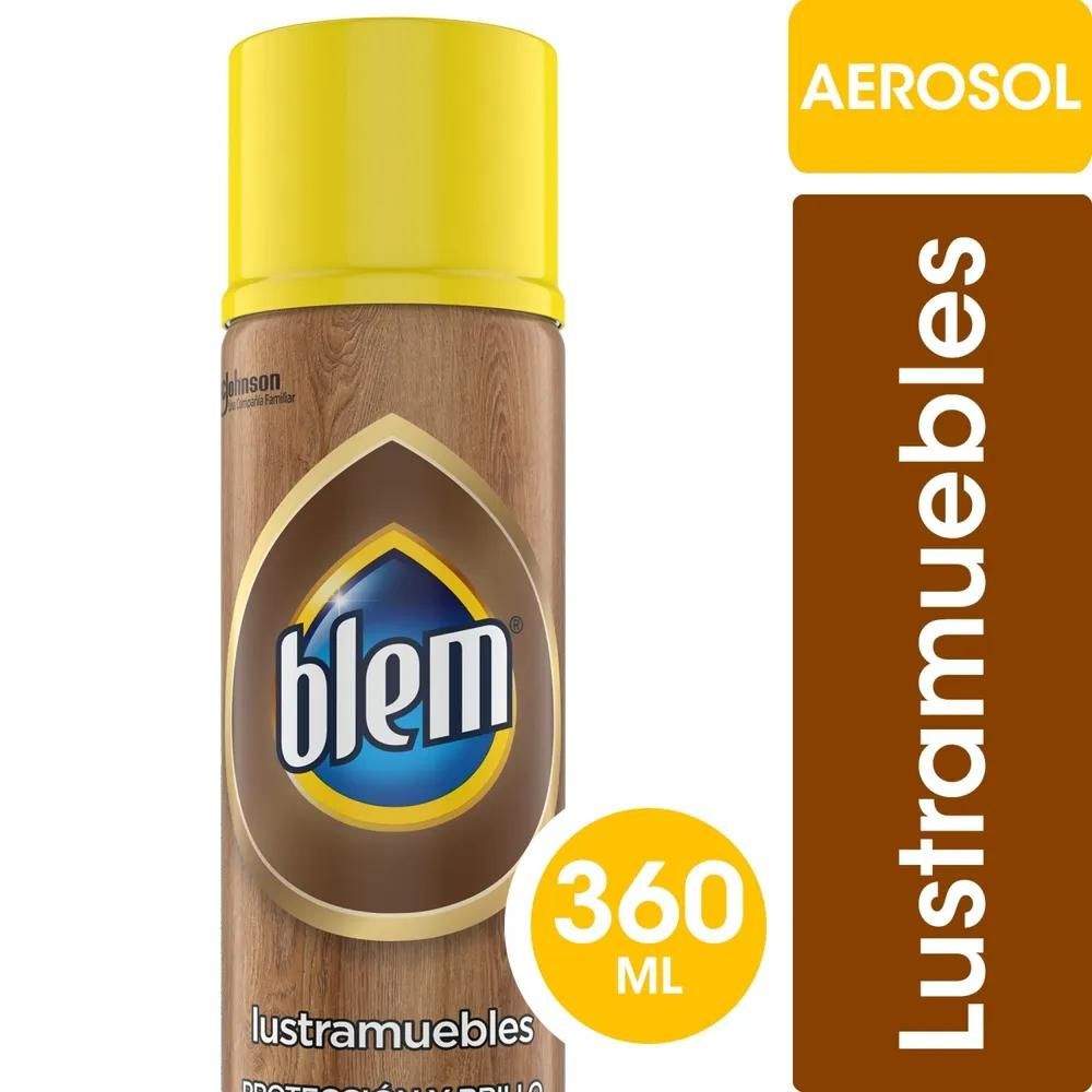 Lustramuebles Blem Brillo y ProtecciÃ³n Madera Original Aerosol 360 Cc.