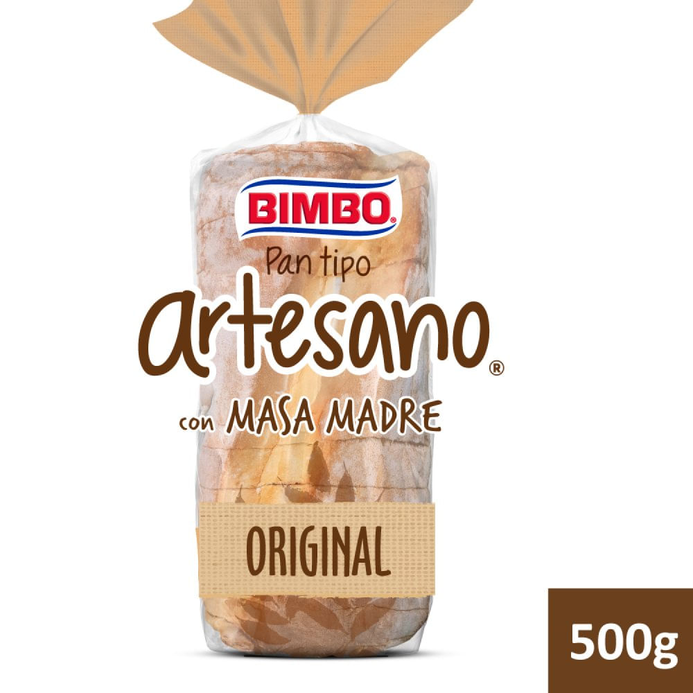 Pan Blanco Artesano con Masa Madre 500 Gr.
