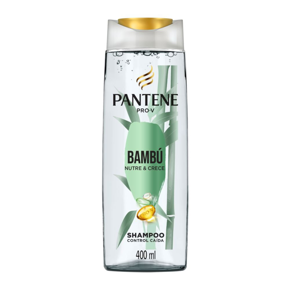 Shampoo Pantene Bambuu Control Caída 400 Ml.