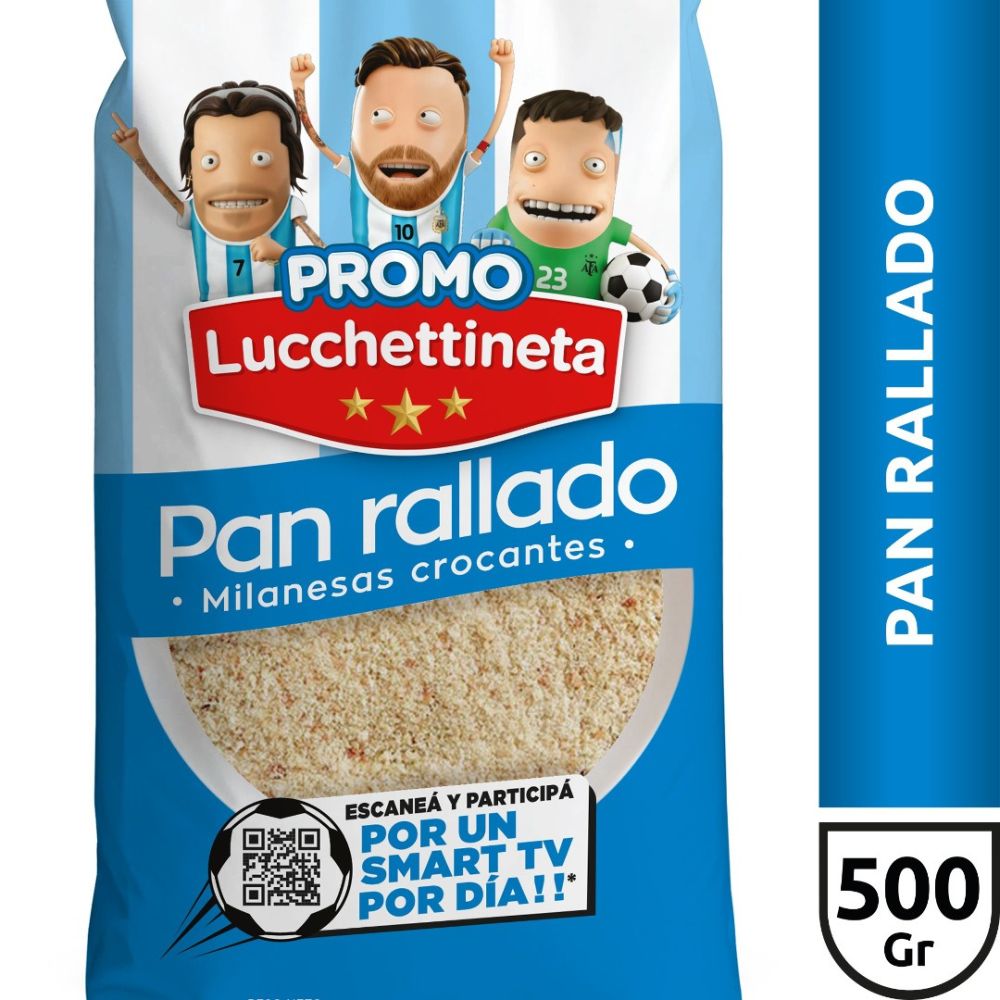 Pan Rallado Lucchetti 500 Gr.