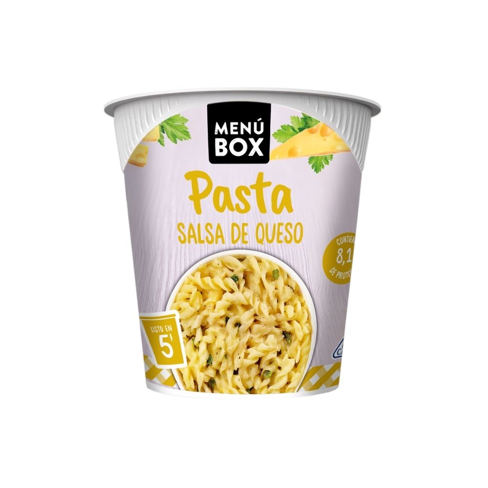 pasta mbox quesos menu box 64 gr